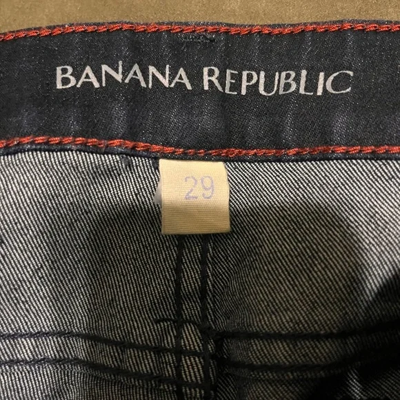 Banana Republic dark jeans - Picture 2 of 3